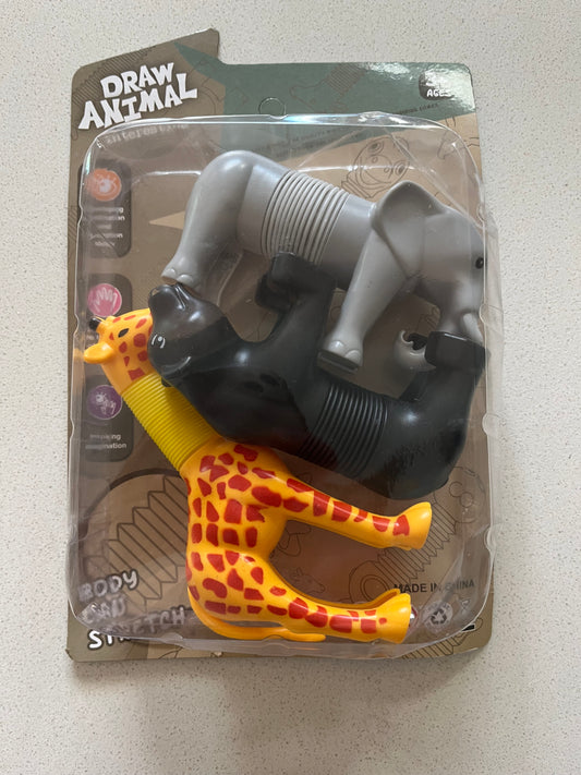 Set de 3 animales estirables