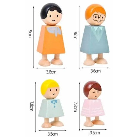 Familia de madera
