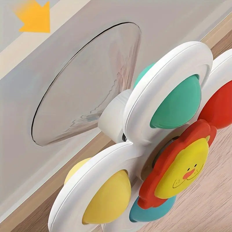 Set de 3 spinners con ventosa