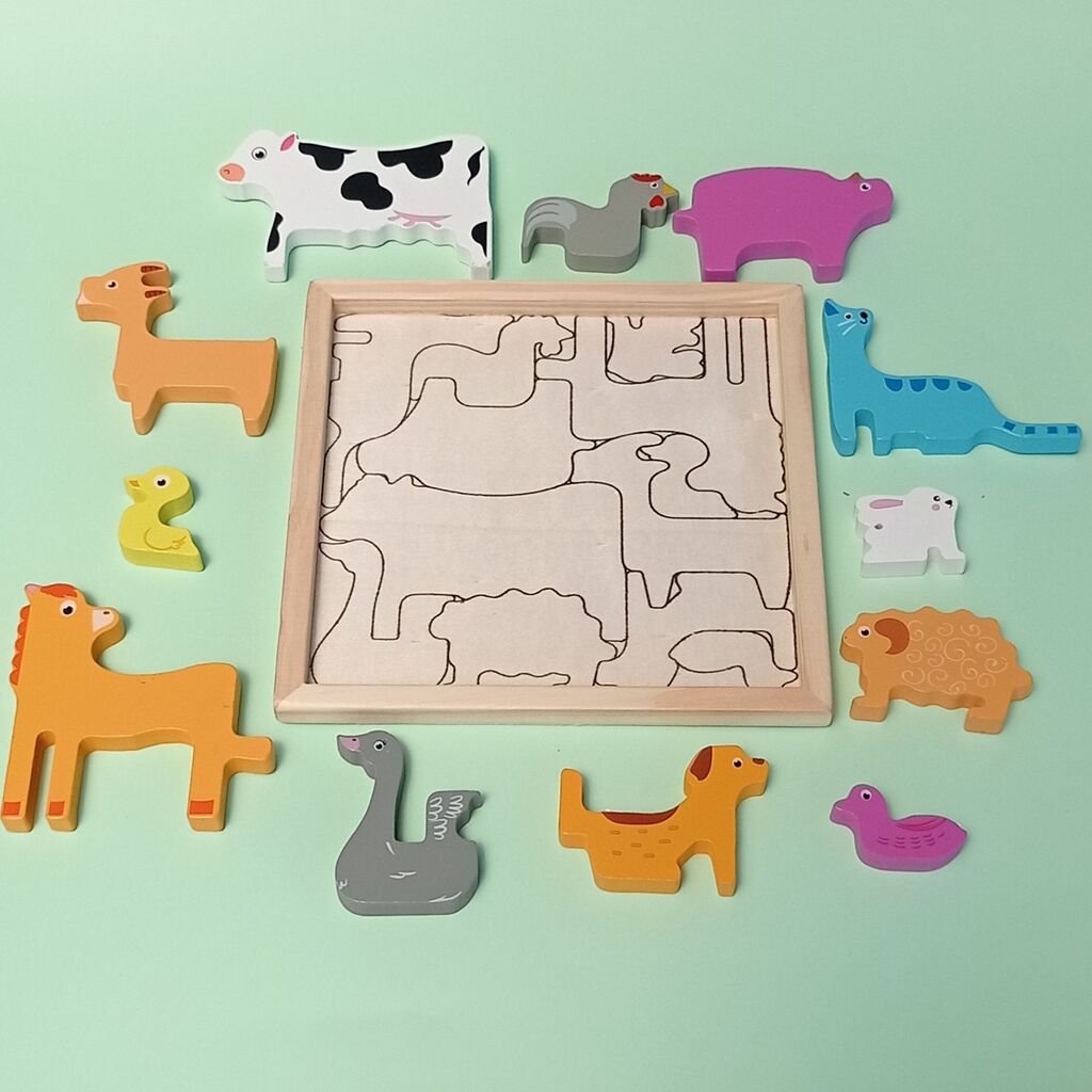 Puzzle encastrable 3D Surtido