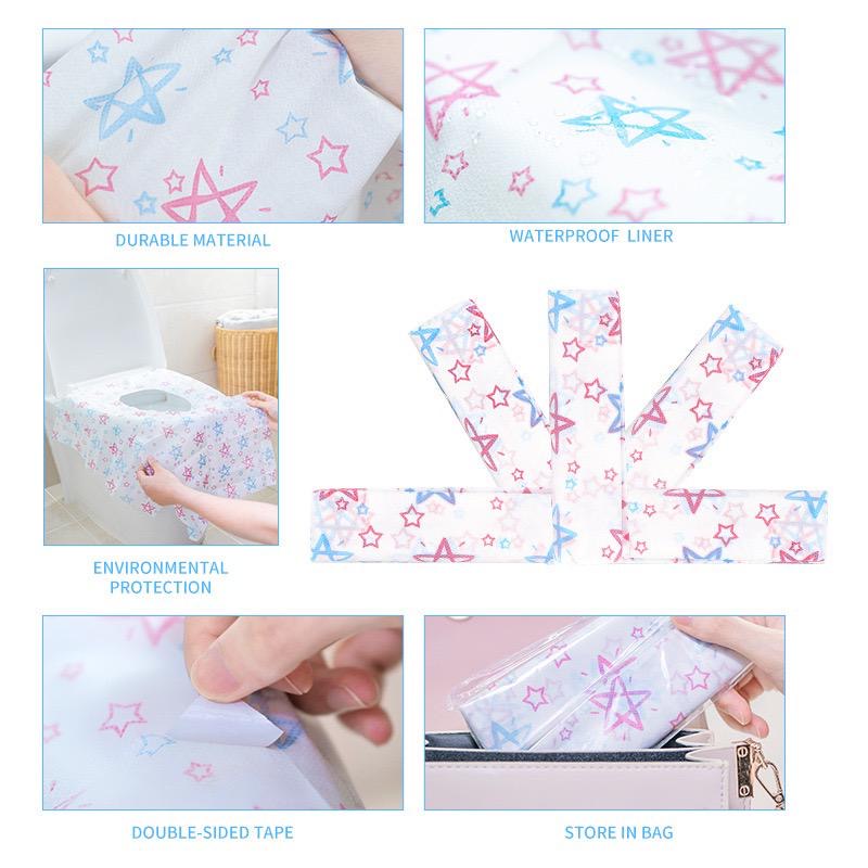 Protector de inodoro descartable x10