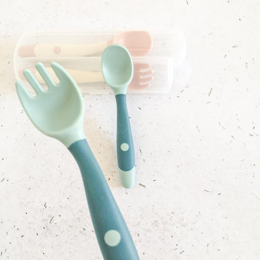 Set de cubiertos flexibles con estuche