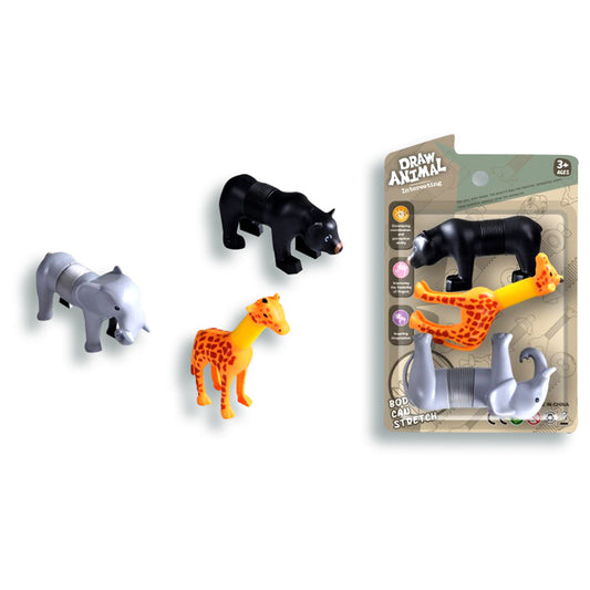 Set de 3 animales estirables