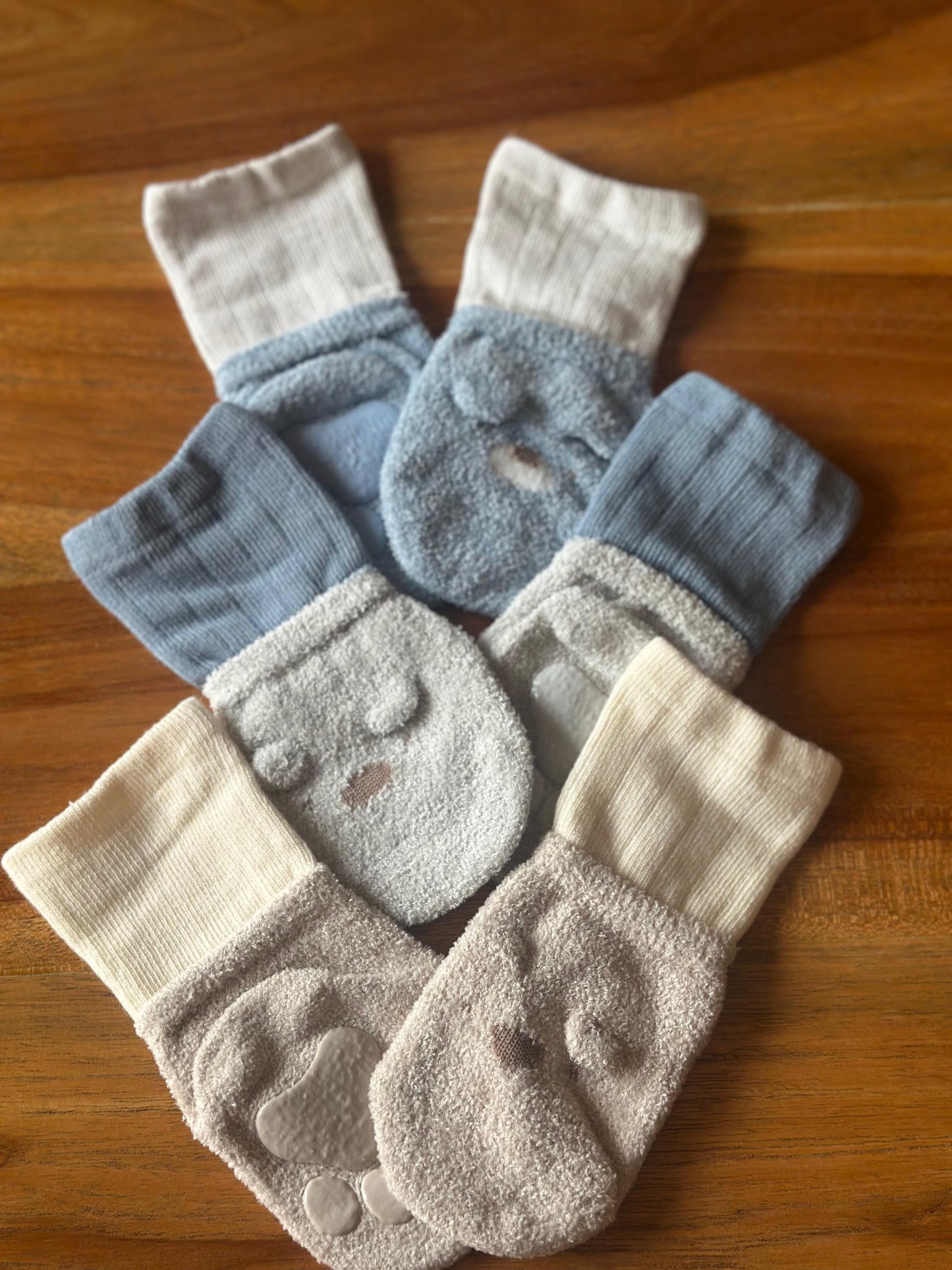 Pack x 3 Medias-Pantuflas