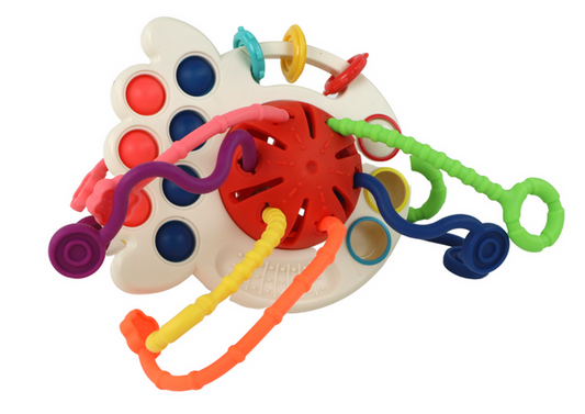 Juguete pulpo sensorial