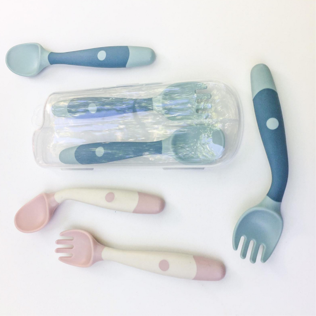 Set de cubiertos flexibles con estuche