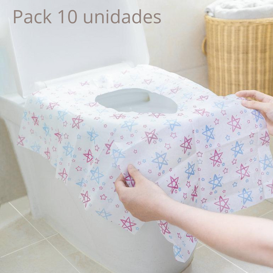 Protector de inodoro descartable x10